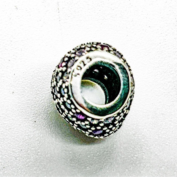 NWOT Pandora compatible pink heart charm - Picture 8 of 11